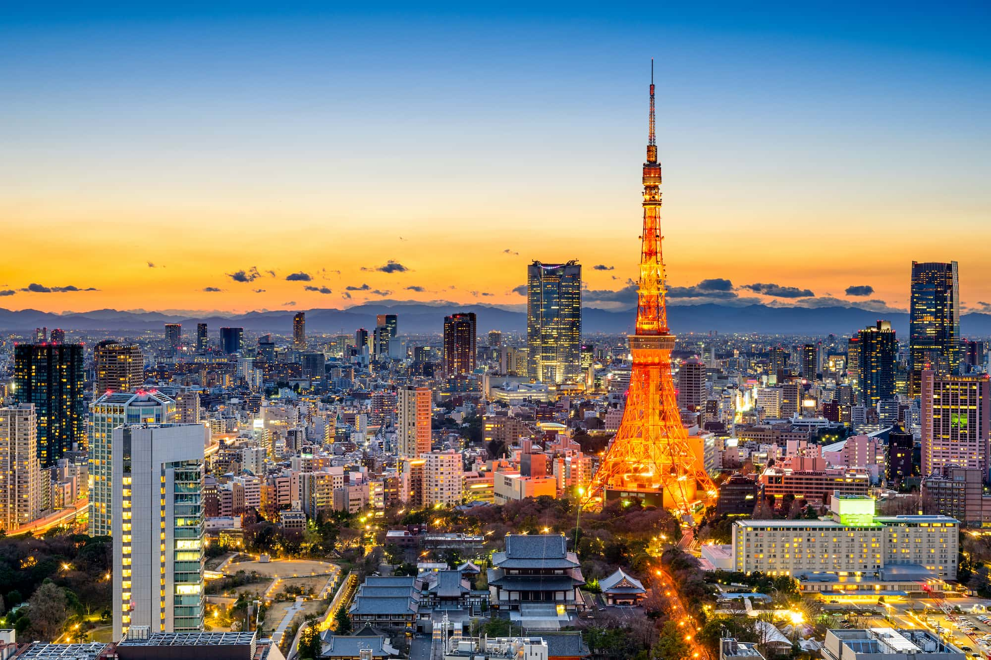 Japan cityscape