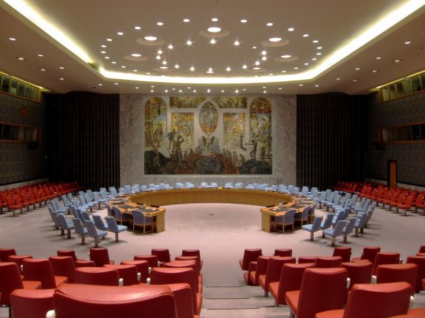 UN Security Council chamber