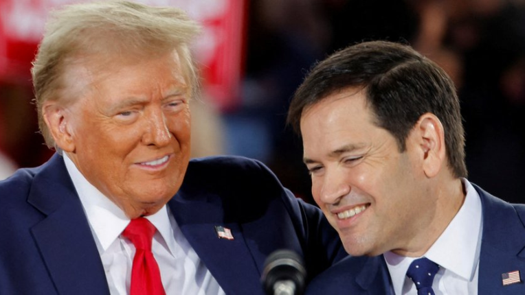 President elect Trump and Marco Rubio