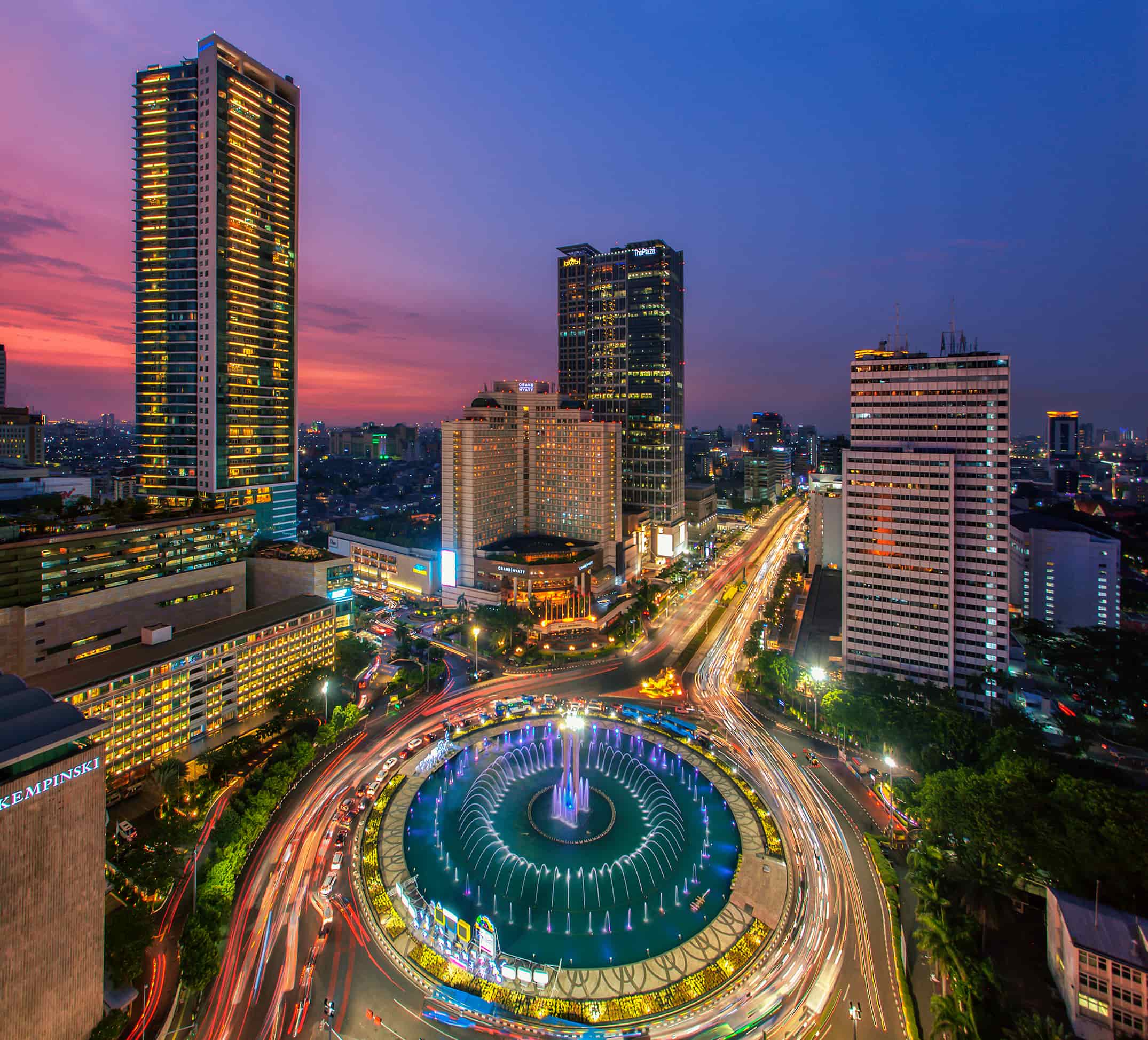 Indonesia cityscape
