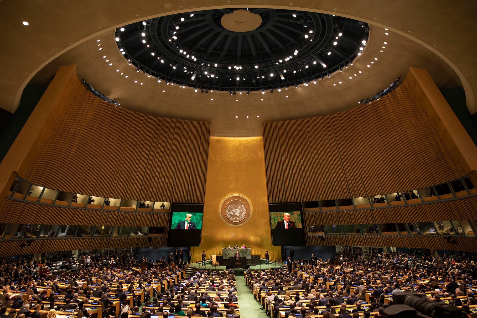 The UN General Assembly