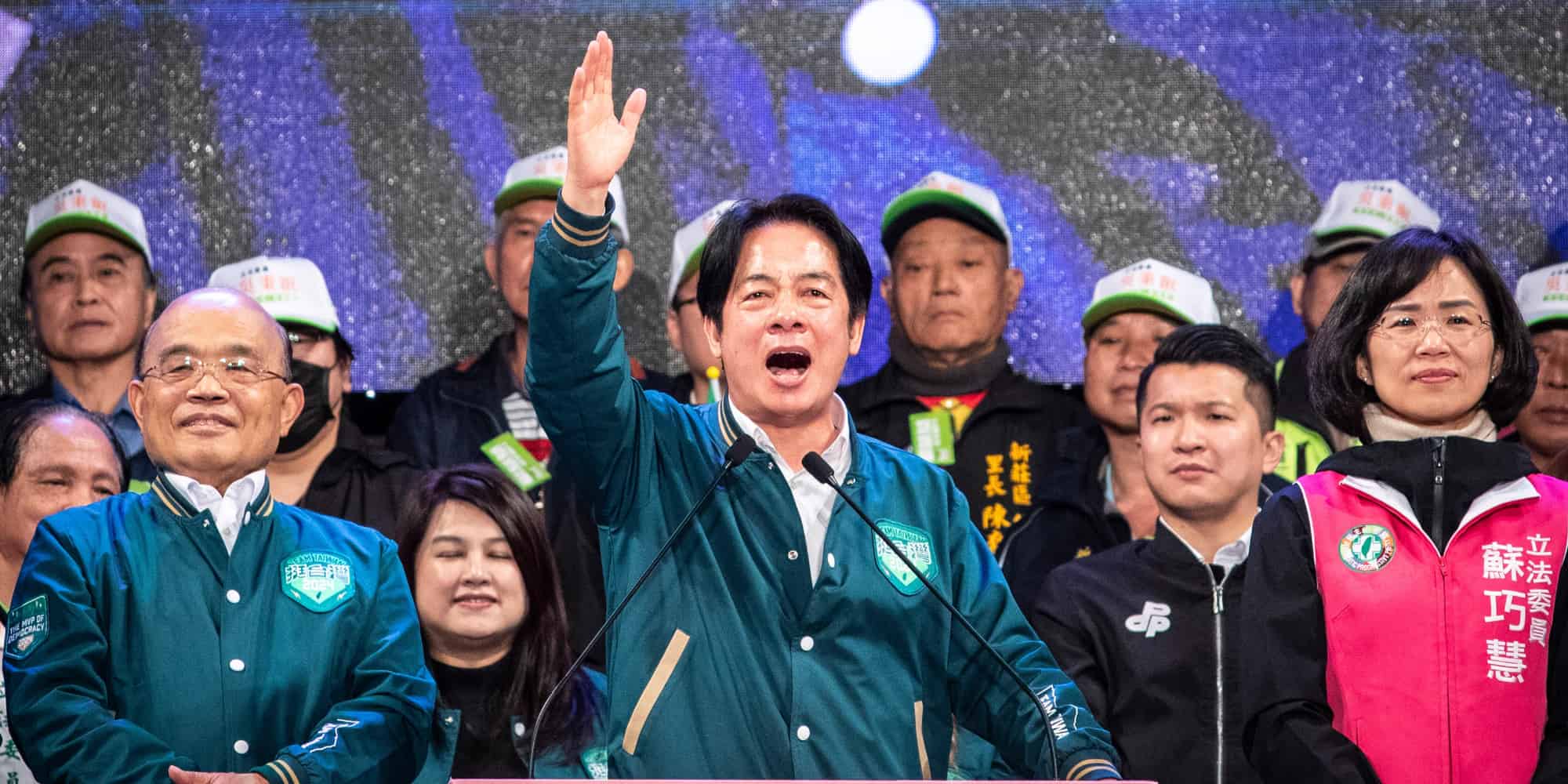 Taiwan President-elect Lai Ching-te won the presidential election