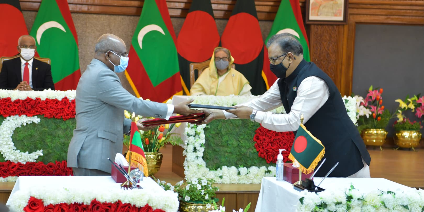 Signing of MoUs between the Maldive and Bangladesh