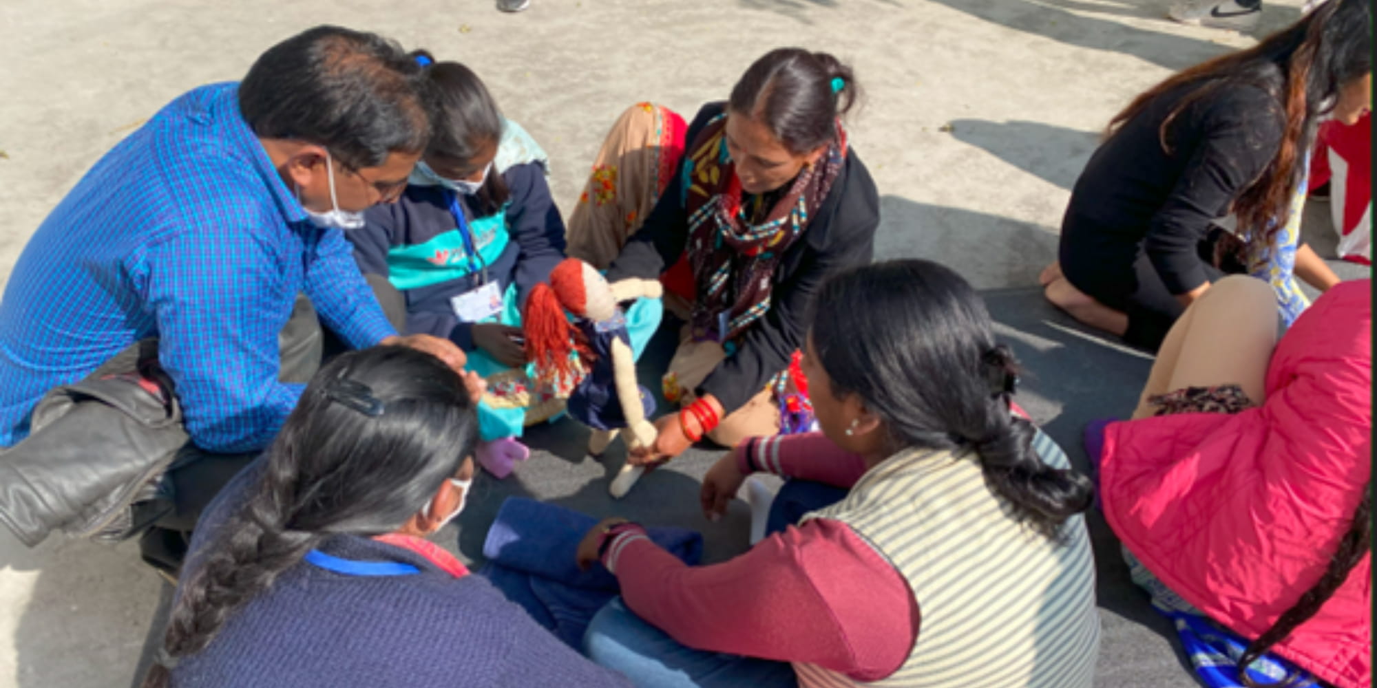 Local Indian fieldworkers receiving state-of-the-art training to advocate for people with disabilities.