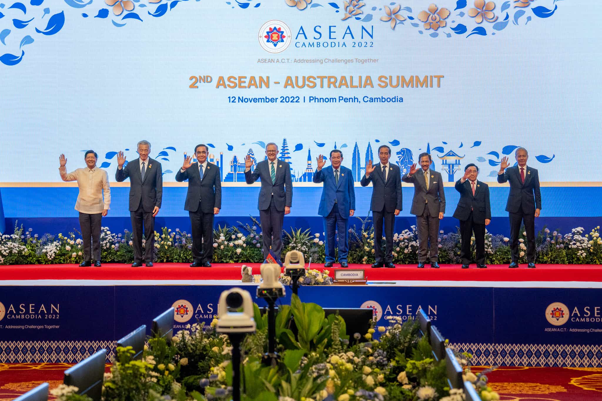 ASEAN leaders and Australian PM Anthony Albanese attending 2nd AEAN-Australia Summit in Phnom Penh