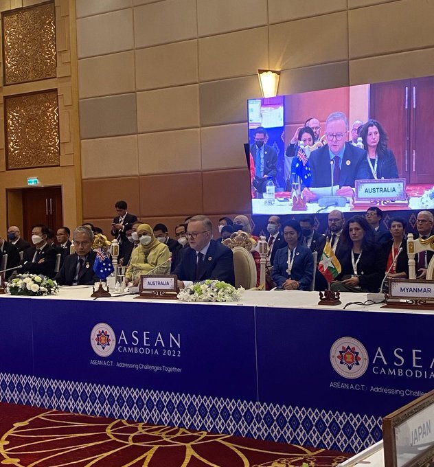 Albanese address East Asia Summit about building on trust and respect to support peace, security, prosperity and inclusion