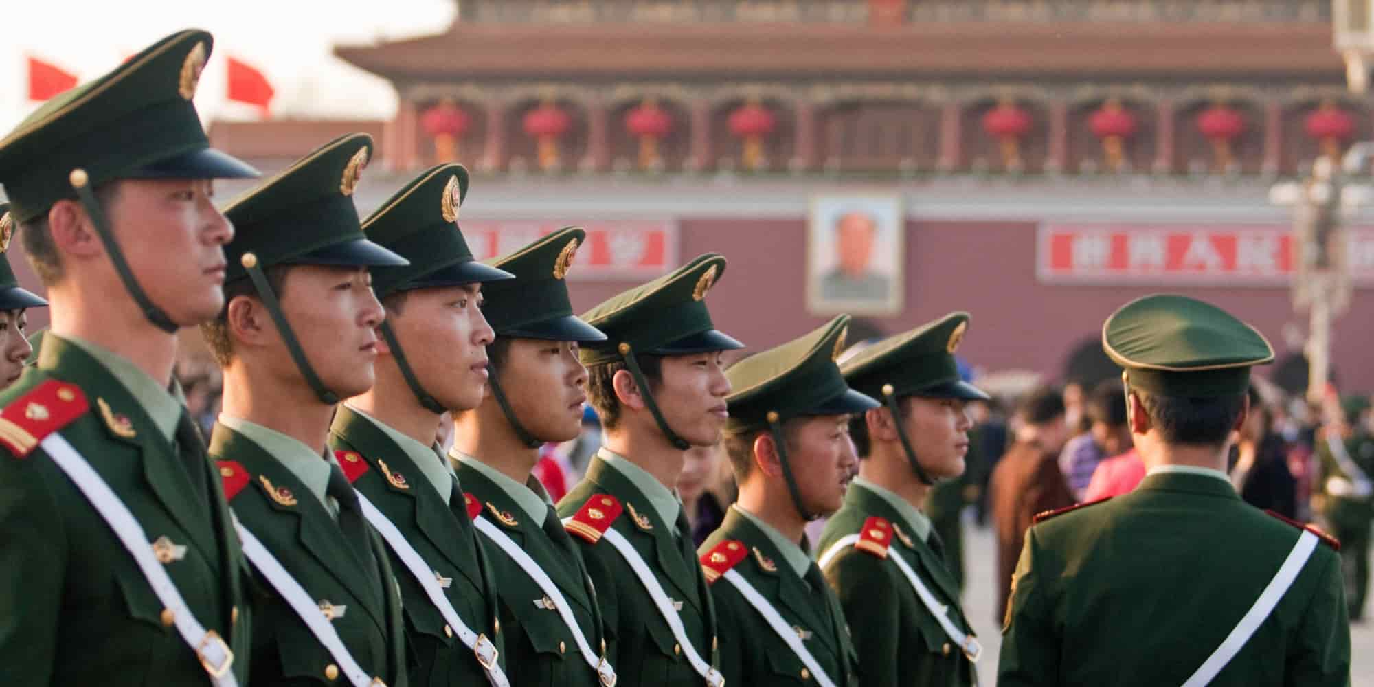 Chinese soldiers