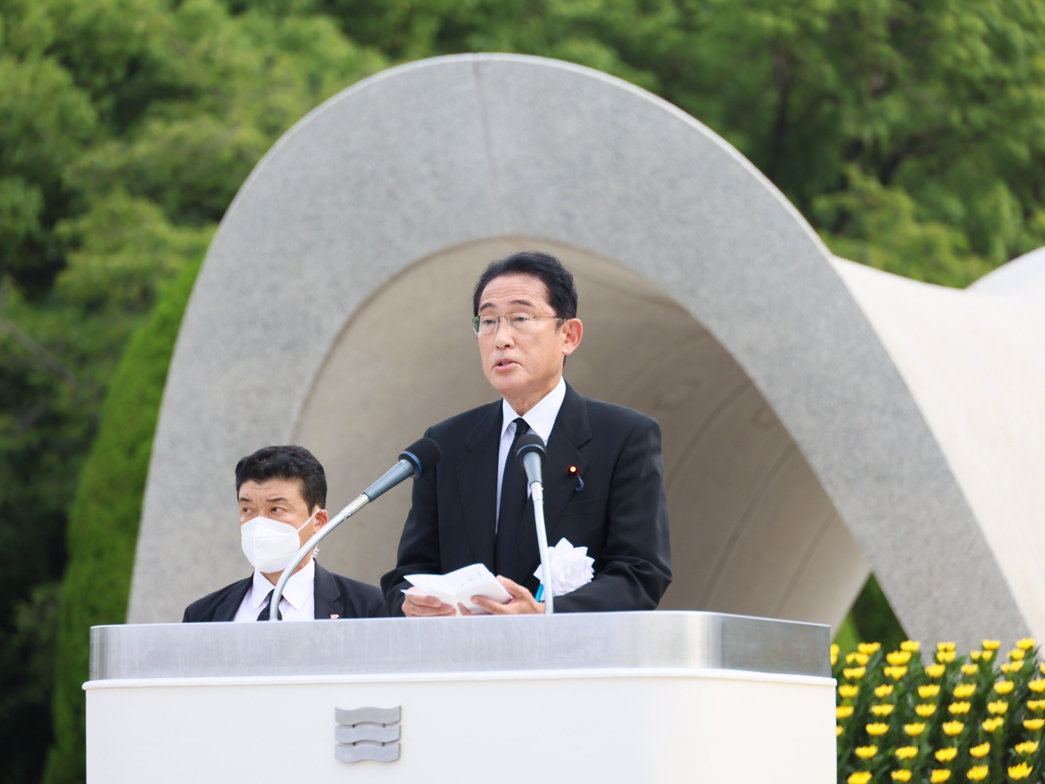 Japanese PM Fumio Kishida attends Nagasaki Peace Memorial Ceremony