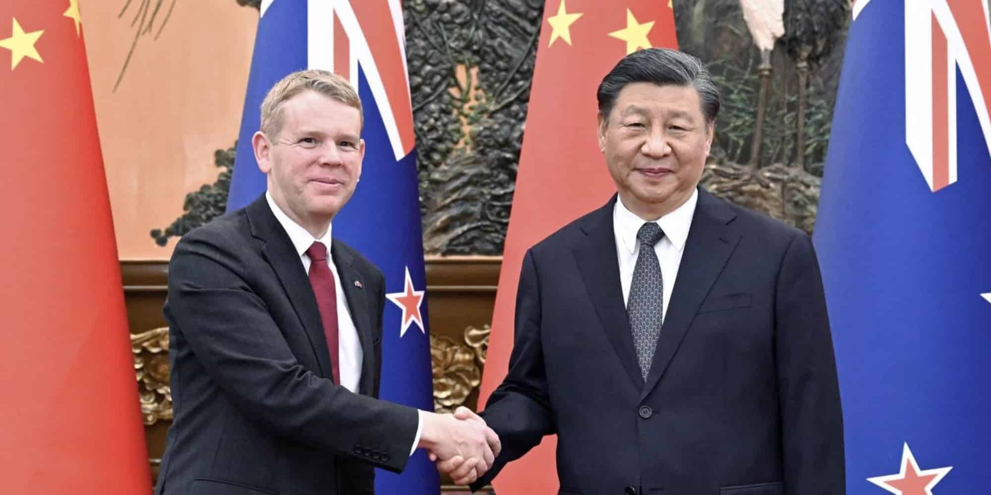 New Zealand Prime Minister Chris Hipkins' first state visit to China