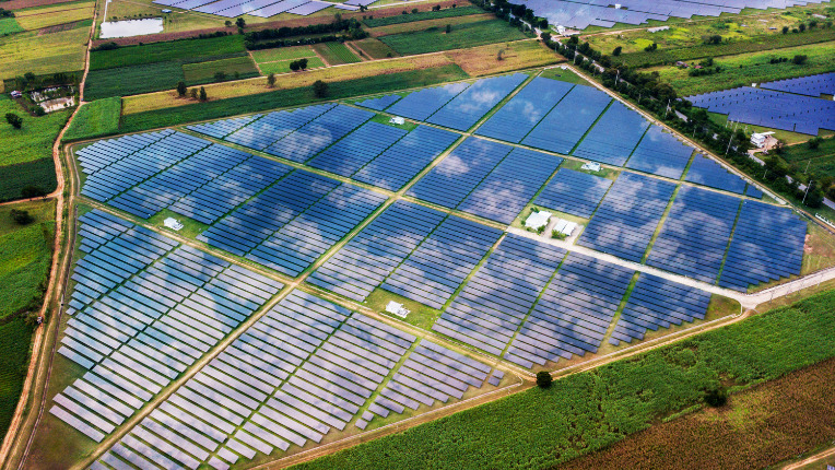 Solar farm in thailand