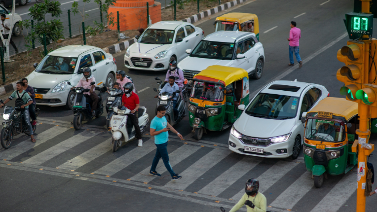 crosswalk in india