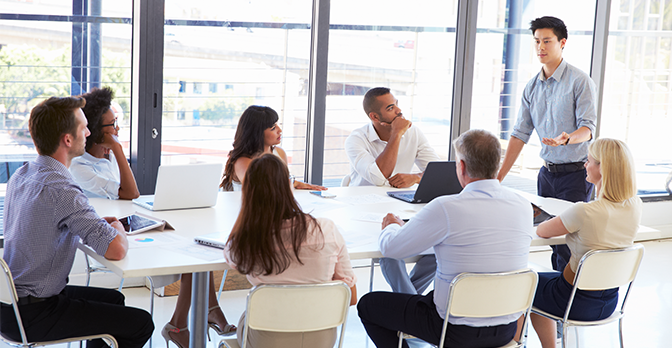 Individuals in a learning environment