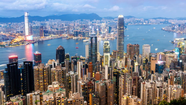 hong kong skyline in 2024