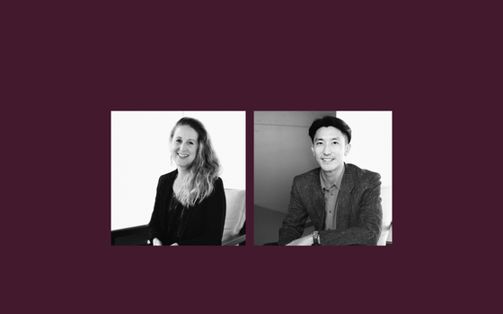 collage of melita grant and will taing