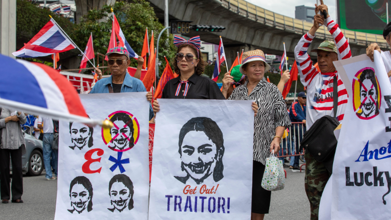 anti-government protests in bangkok in june 2025