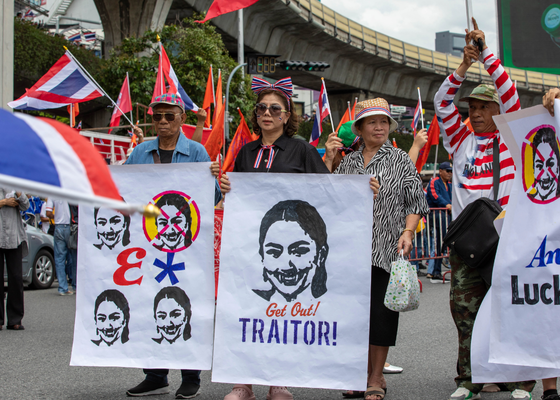 anti-government protests in bangkok in june 2025