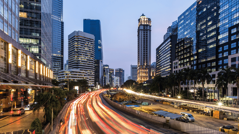 Indonesia cityscape