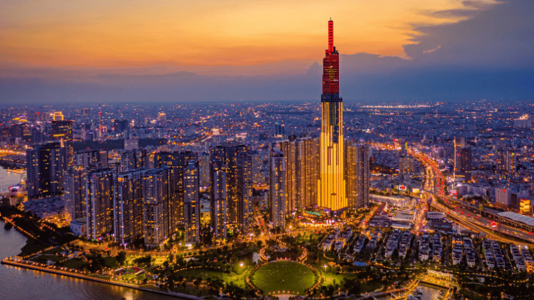 Vietnam cityscape