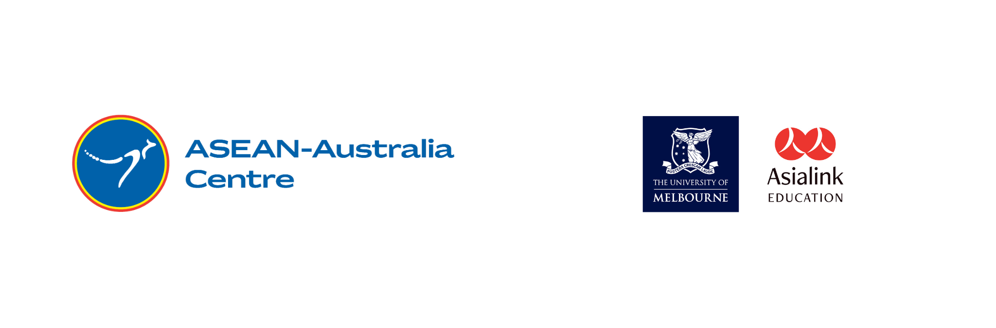 ASEAN Australia Centre and Asialink Education Logos